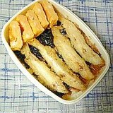 ☆わかさぎ天ぷら海苔弁当☆